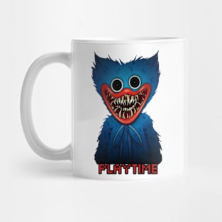 Smiling face catnap poppy playtime cats catnapping monster face Mug